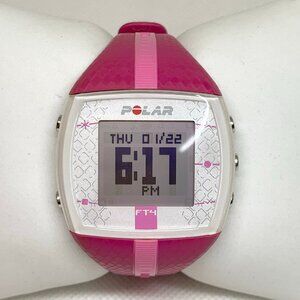 Polar FT4 Pink Tone Digital Watch women Heart Rate Monitor 38mm multifunction